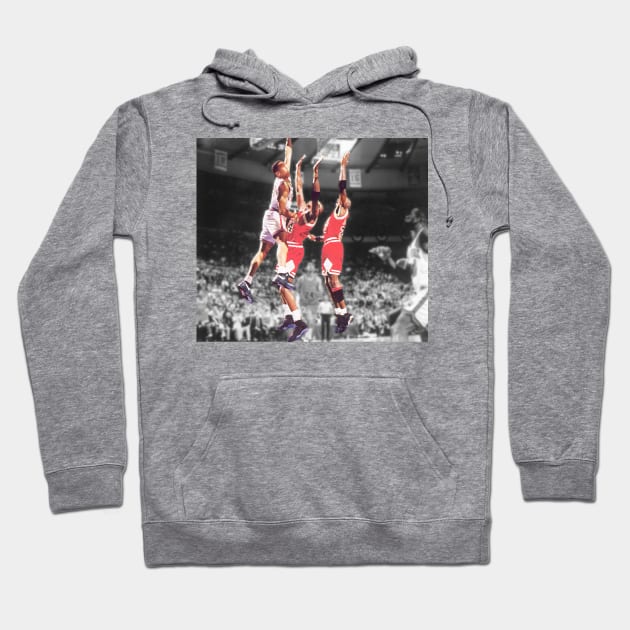 The Dunk: Starks with background Hoodie by The Knicks Wall